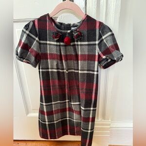 Dolce & Gabbana Checkered Dress - Red, Black, Gray